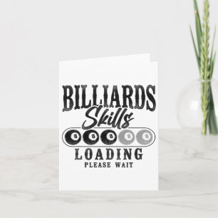 Cartão Billiards Piscina Ll 8 Ll Billiards Sk