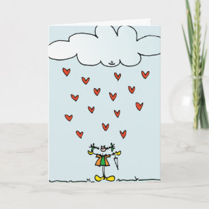Cartão BIMBA "with all my love" card