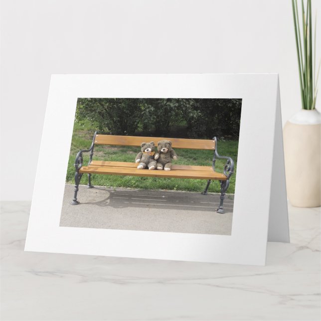 Cartão Bingo Bear Greeting Card (Frente)