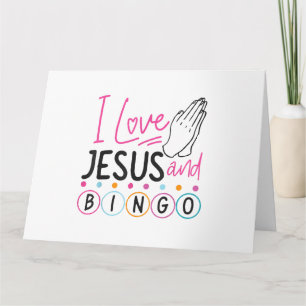 Cartão Bingo Player Jesus Faith Christian Adoro Jesus An