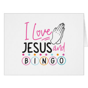 Cartão Bingo Player Jesus Faith Christian Adoro Jesus An