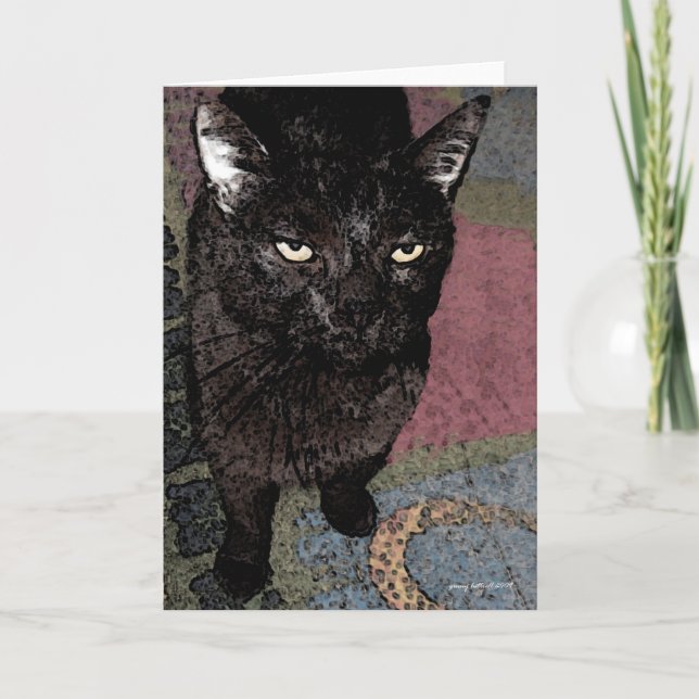 Cartão Binx II Greeting Card (Frente)