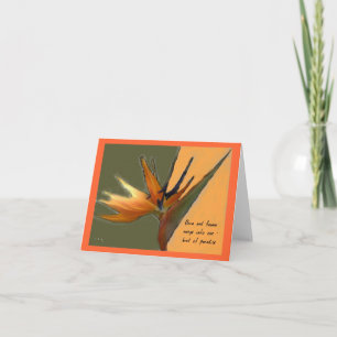 Cartão Bird of Paradise Card