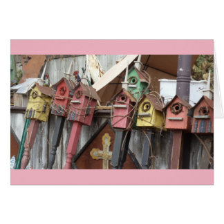 Cartão Birdhouses