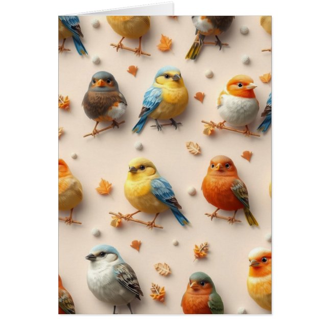 Cartão Birds (Frente)