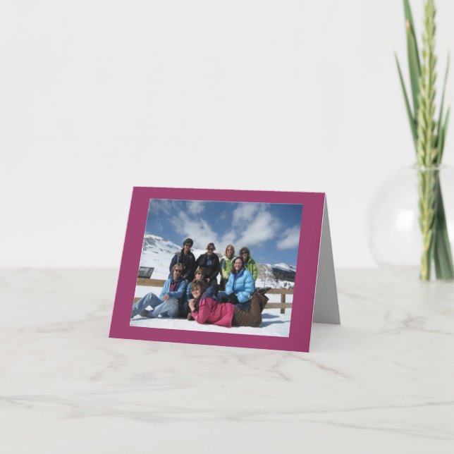 Cartão Birds Migrate South (Frente)