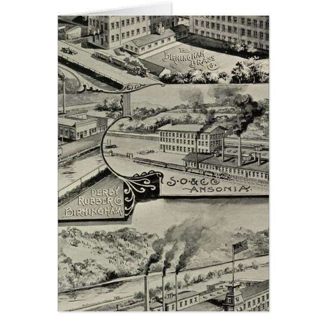 Cartão Birmingham Brass Co (Frente)