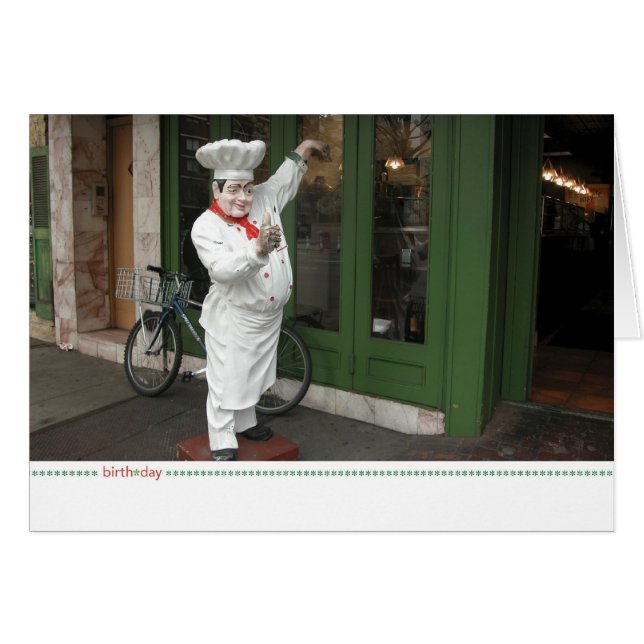 Cartão birth*day (Frente Horizontal)