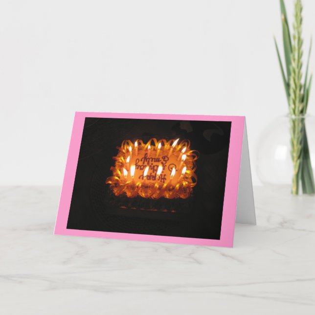 Cartão Birthday (Frente)