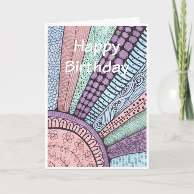 Cartão BirthDay 4 (Frente)