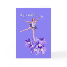 Birthday, Ballerina and Violets