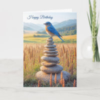 Birthday Bluebird No Cairn Da Pedra