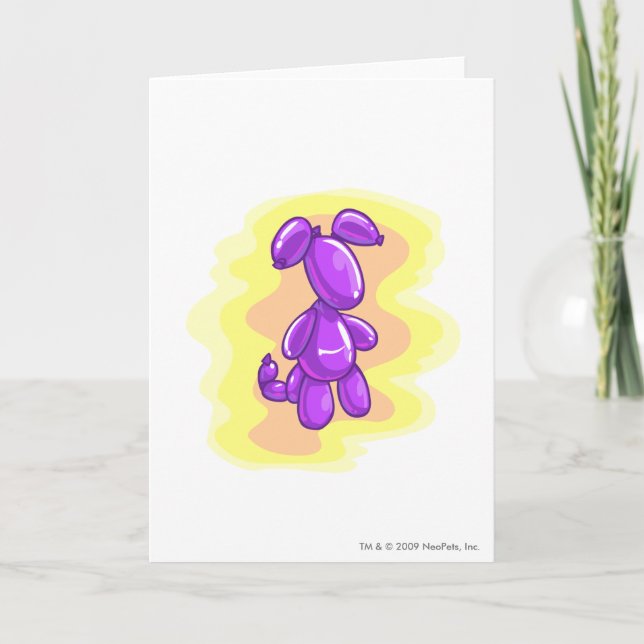 Cartão Birthday Blumaroo (Frente)