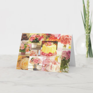 Cartão Birthday Cake Card