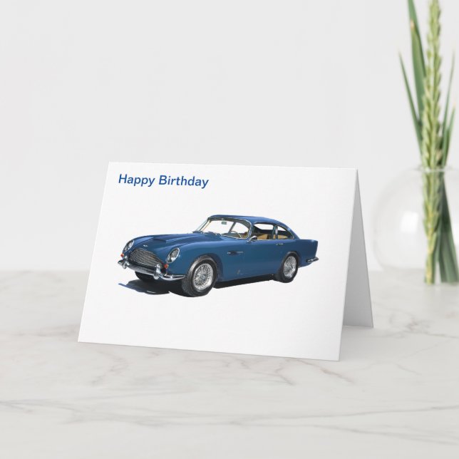 Cartão Birthday Card (Frente)