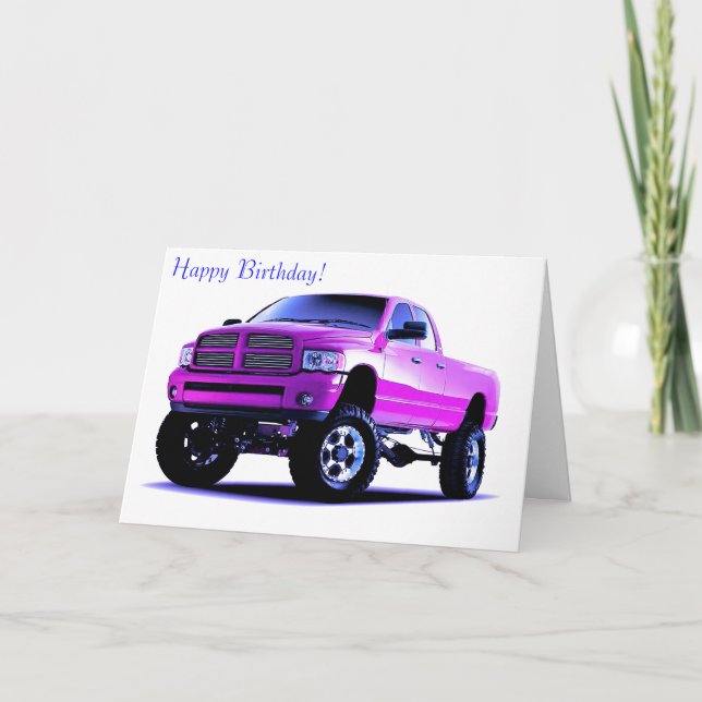 Cartão Birthday Card (Frente)