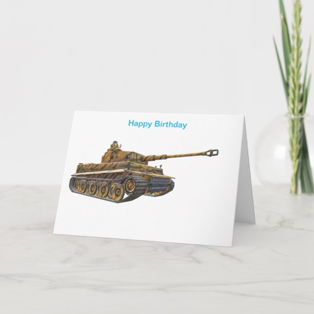 Cartão Birthday Card (Frente)