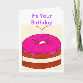 Cartão Birthday card