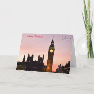 Cartão Birthday Card
