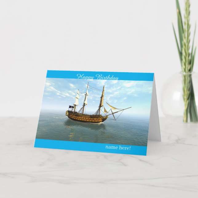 Cartão Birthday Card (Frente)