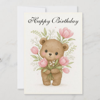 Cartão Birthday card