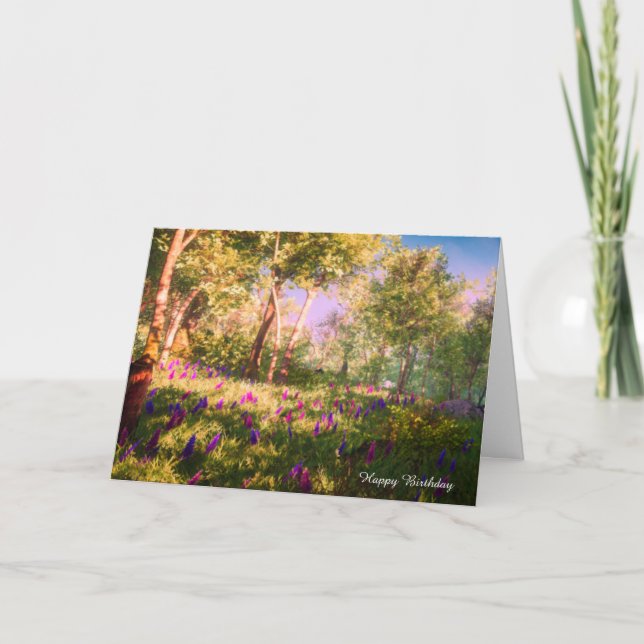 Cartão Birthday Card (Frente)