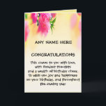 CARTÃO BIRTHDAY CARD<br><div class="desc">A birthday card for any person to wish them birthday congratulations.</div>