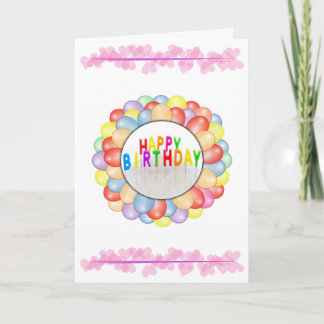 Cartão Birthday Card