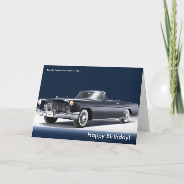 Cartão Birthday Card (Frente)