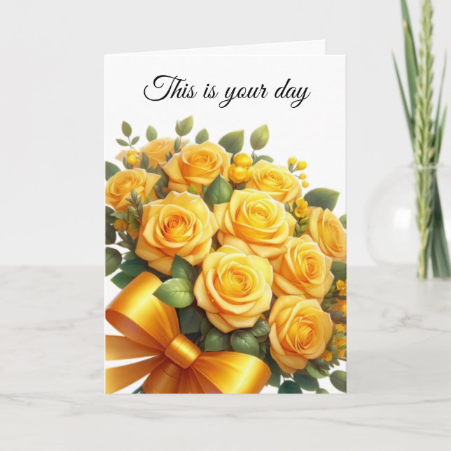 Cartão Birthday Card (Frente)