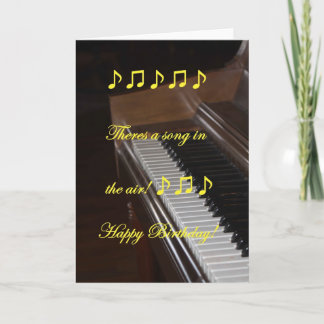 CARTÃO BIRTHDAY CARD