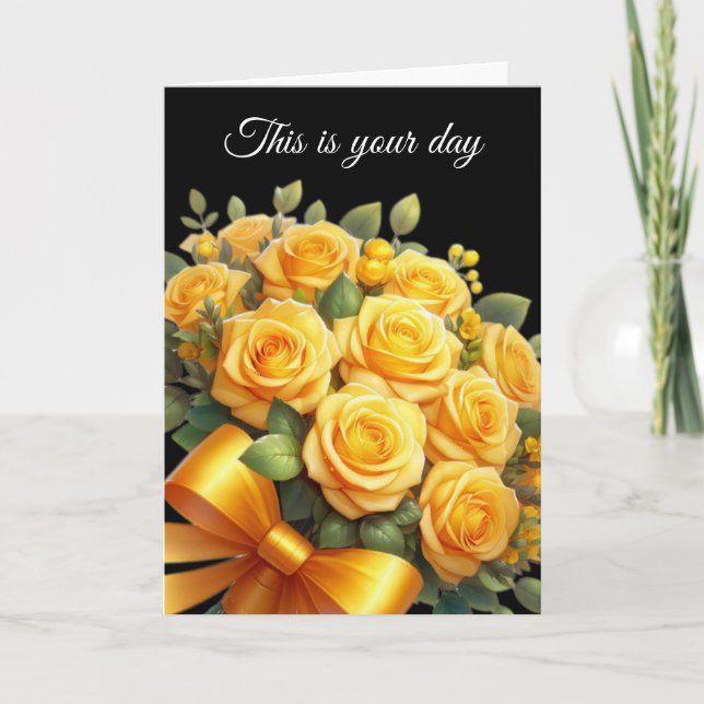 Cartão Birthday Card (Frente)