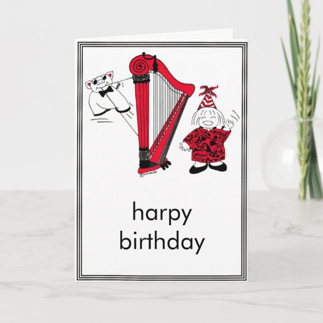 Cartão BIRTHDAY  Card (Frente)