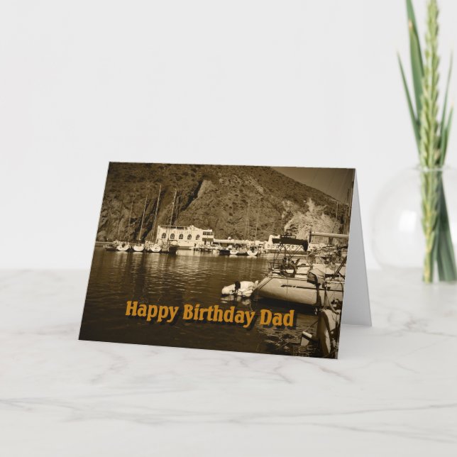 Cartão Birthday Card  -  Dad (Frente)