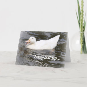 Cartão Birthday Card: Duckling