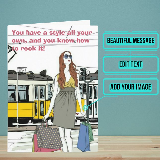 Cartão Birthday Card for a Cool Niece (This cool card is specifically for that special niece in your life. )