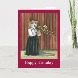 Cartão Birthday Card for a Musician