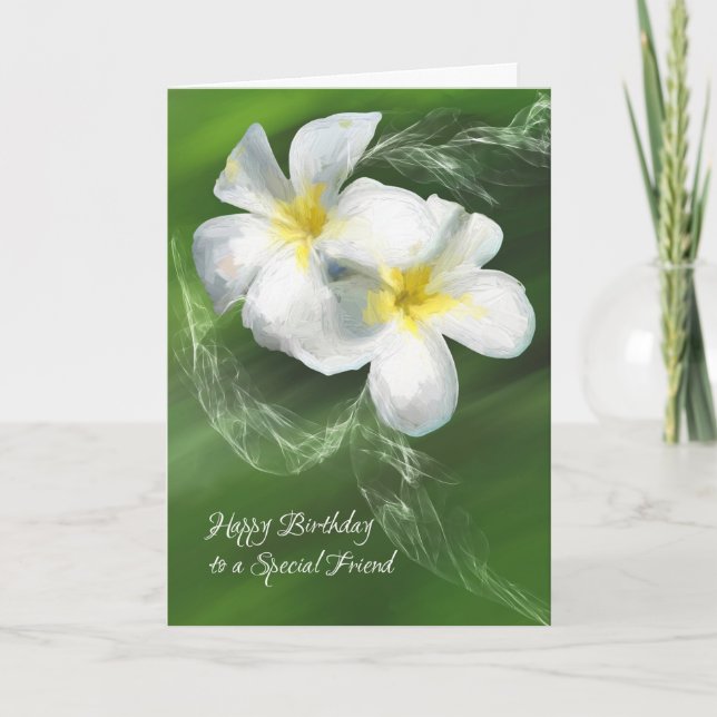 Cartão Birthday Card for a Special Friend, Female (Frente)