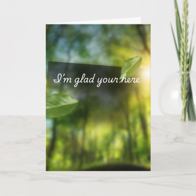 Cartão Birthday card for Anyone (Frente)