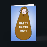 Cartão Birthday Card for Beards<br><div class="desc">A Birthday Card for the bearded in your life.</div>