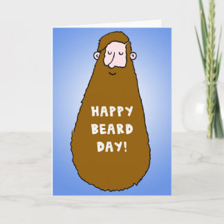 Cartão Birthday Card for Beards