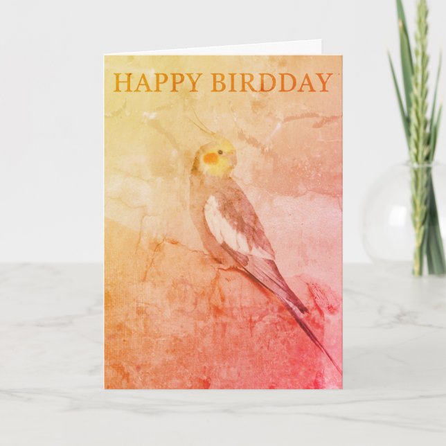 Cartão Birthday Card for Bird Lovers (Frente)