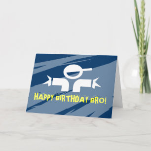 Cartão Birthday card for brothers - Happy Birthday Bro