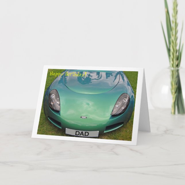Cartão Birthday Card for Dad 3 (Frente)