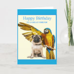 Cartão Birthday Card for Friend<br><div class="desc">This is the perfect birthday card for a friend.</div>