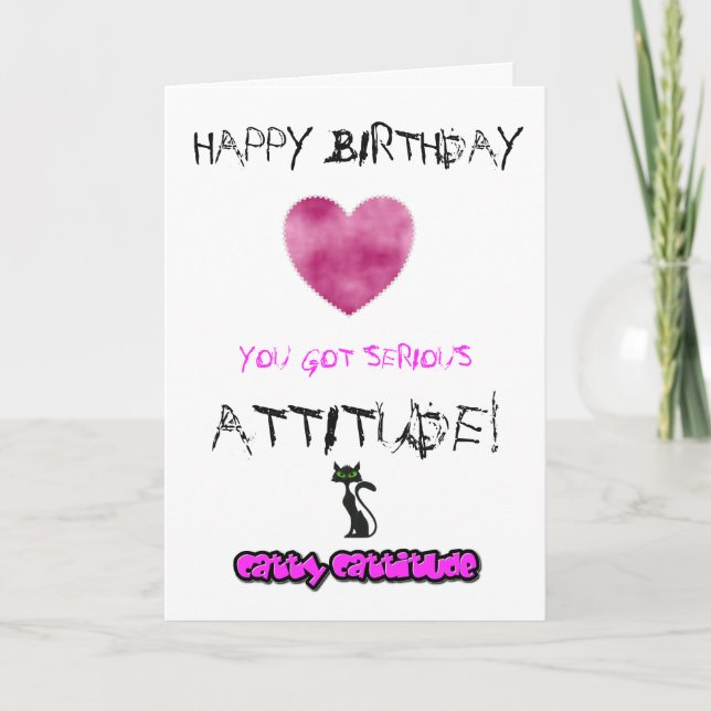 Cartão Birthday card for girls - can be customised (Frente)