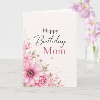 Cartão Birthday Card for Mom