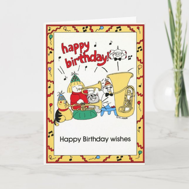 Cartão BIRTHDAY  Card - from Group (Frente)