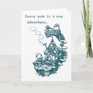 Cartão Birthday Card - Lunch Time