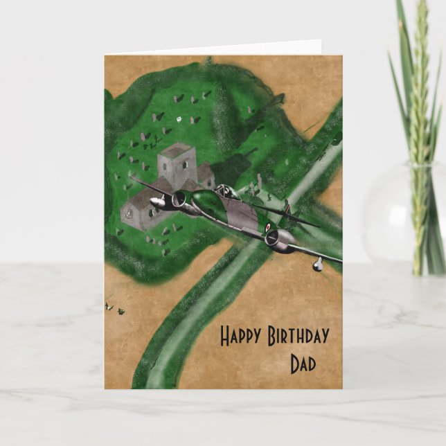 Cartão Birthday Card Meteor (Frente)
